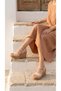 High Platform Wedge Heel Skin Buckle Summer Women's Wedge Sole Sandals Shoes - 6