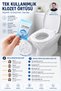 Toilet Seat Cover Hygienic Travel Disposable Toilet Seat Wc Cover 100 Pieces 721374 - 2