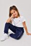 Unisex Embroidered Organic Cotton Essential Pure Cotton Logo Jogger Pants - 2