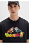 Dragon Ball Printed Black T-Shirt Loose Fit / Loose Relaxed Fit 0612932-900 - 6