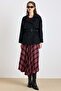 Cape Detailed Water-Repellent Feature a Unlined Short Trench Coat Black 6835 - 4