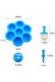 Silicone Popsicle Molds, Ice Pop Molds with Lids for Homemade Food & Kids Ice Cream - 5