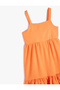 Dress Basic Midi Length Strap Modal Fabric - 3