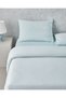 Soft Streaks Yarn-Dyed Double Duvet Cover Set with Sheet 200x220 cm Green - 2