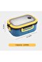 2 Layer Portable Hermetic Lunch Box,Compartment Bento Box with Fork,Spoon,Leakproof,Microwavable,for Children,Students,School - 8