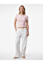 Slim Fit Crew Neck Short Sleeve Layered Lace Detailed T-Shirt