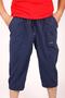 Linen Fabric Raw Cloth Summer Comfortable Bermuda Capri - 6