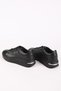 Women's Genuine Leather Thick Soled Lace-Up Sports Shoes & Sneakers Black - 4