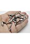 سلسلة نموذج مثلث مكعب من الفولاذ للرجال من Lifair Accessory - 4