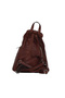 Brown Light Npl Leather Women's Backpack - 4