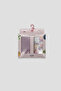 Girl's Patterned Premium Cotton Combed Cotton 2-Piece Boxer Shorts Set - 5