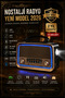 Rt-301 Nostalgic Radio Bluetooh Music Box