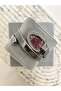 Vintage Snake Model Silver Inside Burgundy Women's Wristwatch - 2