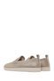 Women's Beige Suede Genuine Leather Shoes, Casual Shoes, Daily Shoes 25Sfd510010 - 5