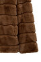 Vienna Women's Mustard Hooded Teddy Coat 25Wge5630Ff - 5