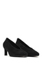 Women's Black Short Thin Heeled Suede Genuine Leather Stiletto,High Heel Shoes 25Afd184910 - 3