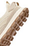 Zero Men's Beige Lace-Up Thick Sole Sports Shoes, Fabric Sneaker 25Sfd69406F - 8