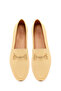 Women's Yellow Buckle Leather Loafer 26Pfd552618 - 4