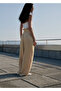 Pantaloni paperbag din Lyocell - 4