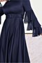 Fluffy Sleeves Dress 40460 - 4