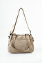 Beige 5-Compartment Patterned Parachute Fabric Adjustable Crisscross Straps Hand Straps and Shoulder Bag - 8
