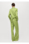 Straight-Cut Linen Blend Trousers - 4