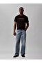 Black Logo Printed Men's T-Shirt - 2