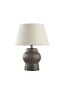 Terrona E27 Ceramic Table Lamp 27.5x38cm - Taupe - 4