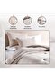 Edith 3-piece King Comforter Set 240x260cm - Silver Grey - 5