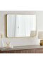 Stanley Metal Wall Mirror 80x120cm - Gold