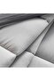 Down Alternative 3-piece Reversible Comforter Set 220x240cm - Grey - 3