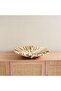 Drift Teak Wood Decor Platter 50x50x13cm - Natural - 3