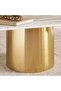 Sparonite Coffee Table Medium - White & Gold - 4