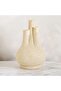 Clare Polyresin Decor Vase 25x22x40cm - Beige - 4