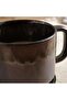 Jovin Reactive Glaze Stoneware Mug 570ml -metalic Blue - 2