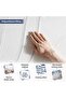 Ultra Cool Gel Memory Foam King Mattress Topper 180x200x7cm - White - 4