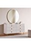 Domus Dresser With Mirror - Peral Beige