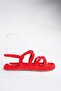 Red Women's Sandals H596011704 - 5