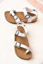 Silver Women's Sandals H777786009 - 3