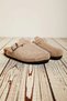 Women's Flat Heel Closed Sabo Nubuck Mold Functional Durable Quality Comfortable Aesthetic Stylish