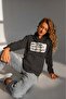 Be Wise Oversize Hooded Unisex Sweatshirt - 4