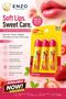 Moisturizing Lip Balm Strawberry 3pc Set - 2