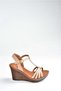Women's Shoes with Leather Filled Heels K674041109 - 4