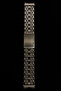 20mm Diameter Curved End Silver Color Steel Watch Band - 2
