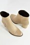 Beige/Brown Suede Women's Boots G654013102 - 7