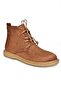 R374923202 Brown Suede Low Sole Classic Women's Boots - 7