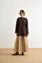 Basic T-Shirt Brown - 4