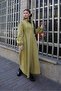 Light Green Side Belt Dress - 7