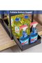 Double Layer Pull-Out Storage Rack,Under Sink Shelf Organizer with Sliding Drawer,Black - 6