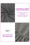 1 Pc King Fitted Sheet 180x200 cm | OEKO-TEX Brushed Microfiber, Deep Pocket. - 6